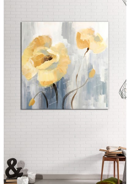 Sarı Çiçek Muhteşem Sanatsal Kanvas Tablo fiyatları