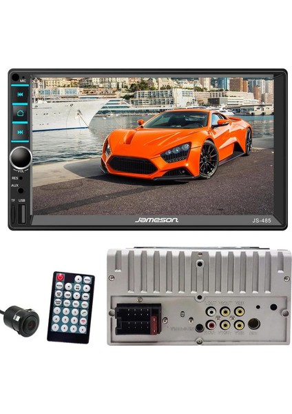 Double Teyp 7" 4X45W Mirrorlink Bt/usb/sd/fm/aux Kameralı JS-485