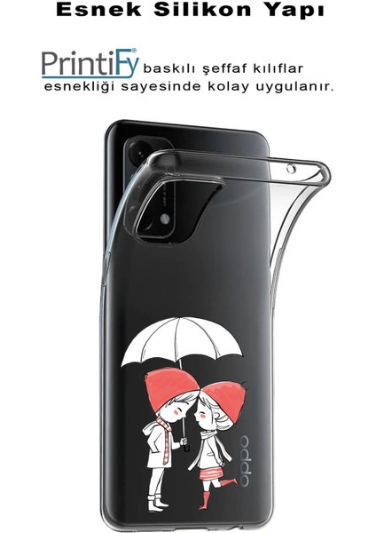 Apple iPhone 13 Pro Max Uyumlu Kapak Aşk Tasarımlı Şeffaf Silikon Kılıf