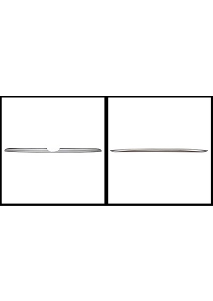 Ford Focus 1 Sedan Uyumlu Krom Bagaj Alt Çıta ve Bagaj Çıtası Seti 1998-2005 fiyatları