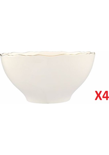 Altın Yaldız Kase 22CM 4'lü 04ALM007411