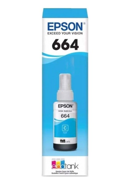 QPRİNT TONER Epson 664 Orjinal Mürekkep Seti