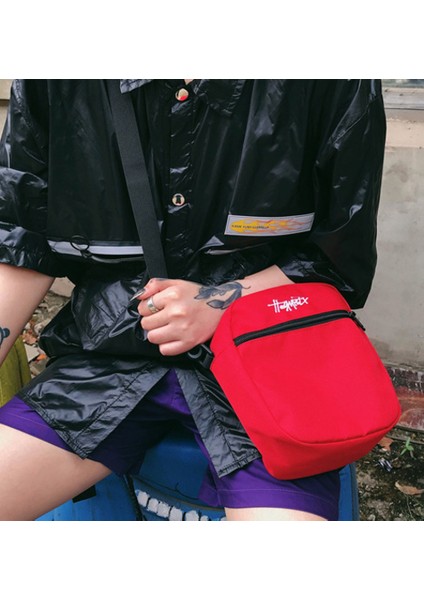 Youda Kadınlar Casual Basit Messenger Çanta Hip Hop Stil Bayanlar Çanta Mini Omuz Çantaları Çift Telefon Kılıfı Kızlar Klasik Tote | (Kırmızı) (Yurt Dışından) fırsatları