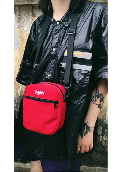 Youda Kadınlar Casual Basit Messenger Çanta Hip Hop Stil Bayanlar Çanta Mini Omuz Çantaları Çift Telefon Kılıfı Kızlar Klasik Tote | (Kırmızı) (Yurt Dışından) indirimleri