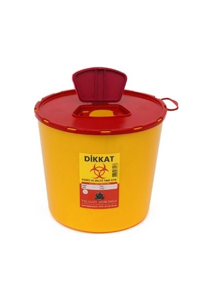Tıbbi Atık Kovası 5lt - 10 Adet