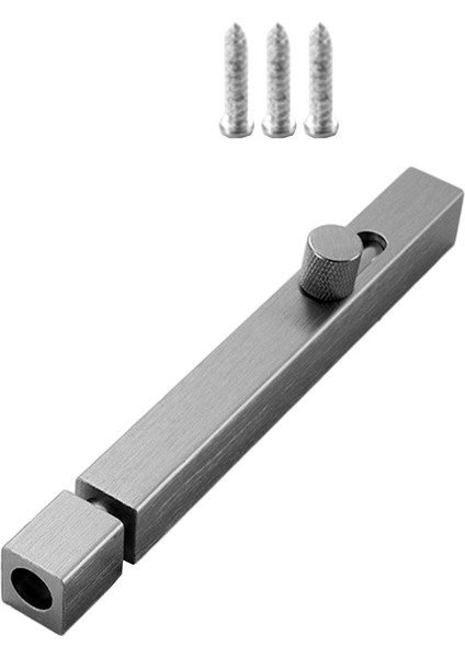 Sürgülü Kapı Kilidi Barn Kapılar Için Iç ve Dış Mekan 120MM Gri (Yurt Dışından) modelleri