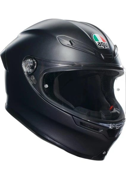 Agv K6 S Mono Matt Black Kapalı Kask