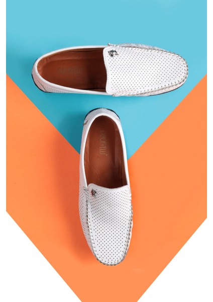 Fruga Hakiki Deri Erkek Günlük Ayakkabı, Loafer Ayakkabı, Hafif Ayakkabı