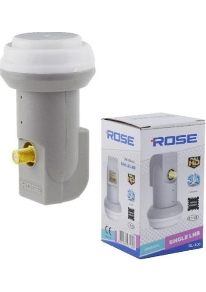 Rose Rl 100 Full Hd/4k/3d Destekli Tekli Lnb