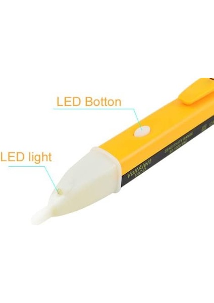 Voltalert 1AC-D 90V-1000V Ac Voltaj Test Aleti Dedektör Kalemi 1AC-D