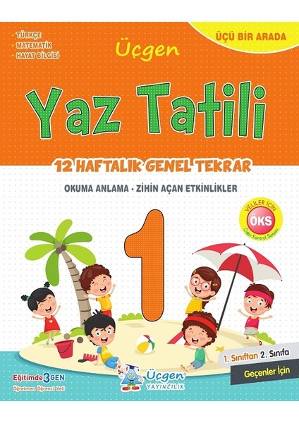 Üçgen 1.sınıf Yaz Tatili 12 Haftalık Tekrar