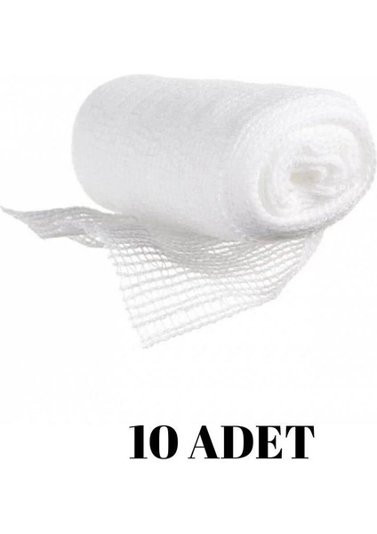 - Sargı Bezi 10 cm x 10 mt - 10 Adet