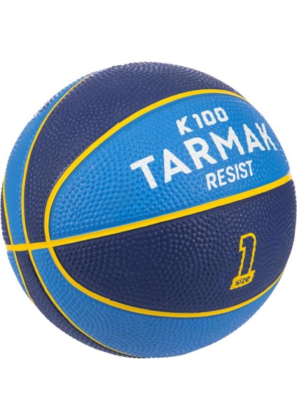 Tarmak Mini Basketbol Topu - 1 Numara - Sarı / Mor - K100K100MAVI fiyatları