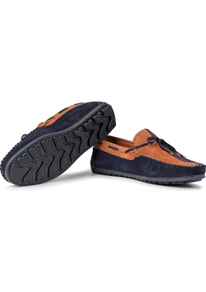 Colore Hakiki Deri Erkek Günlük Ayakkabı, Loafer Ayakkabı, Hafif Ayakkabı, Süet Loafer