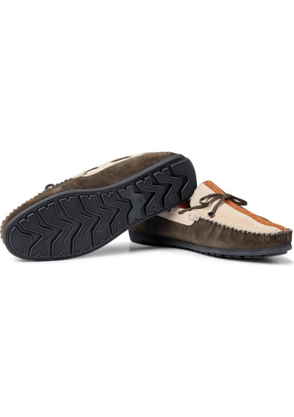 Colore Hakiki Deri Erkek Günlük Ayakkabı, Loafer Ayakkabı, Hafif Ayakkabı, Süet Loafer