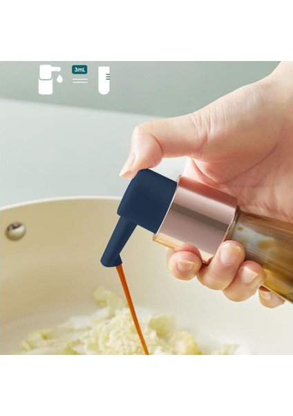 Sos Dispenser Pompa Basınç Yağı Püskürtücü Salata Pompası Kafası Mavi Gümüş L 79x200mm (Yurt Dışından) modelleri