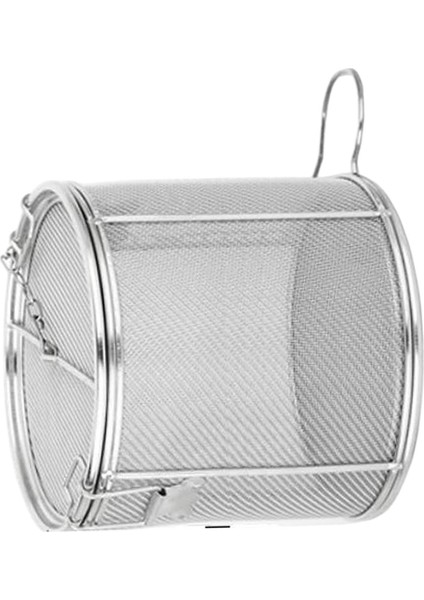 Yeniden Kullanılabilir Çay Infuser Meth Otlar Paslanmaz Çelik Baharat Filtresi Pişirme Süzgeç 12x13cm (Yurt Dışından) indirimleri