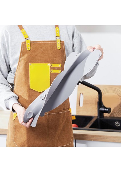 Çok Amaçlı Lavabo Sıçrama Koruma Mutfak Lavabo Aksesuarları Mutfak Banyo Gri Köpek (Yurt Dışından) indirimleri