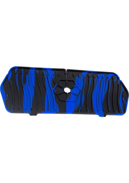 Musluk Emici Mat Su Yakalayıcı Tezgah Aksesuarları Mavi Siyah (Yurt Dışından)