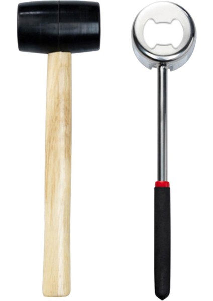 Hindistan Cevizi Açıcı Alet Seti Kauçuk Çekiç Genç Ve Olgun Hindistancevizi Alet Kazıyıcı 2pcs (Yurt Dışından) fiyatları