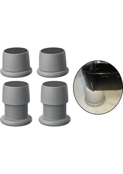 4pcs Yükseltme Desteği, Espresso Makine Gri Için Kaideleri Korur (Yurt Dışından) modelleri