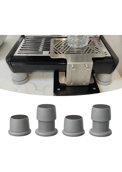 4pcs Yükseltme Desteği, Espresso Makine Gri Için Kaideleri Korur (Yurt Dışından) fırsatları