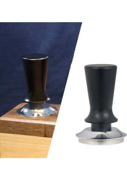 Kahve Kurcalama Distribütörü Düzleştirici Aracı Kurcalanma Pres Hammer Siyah 51mm (Yurt Dışından)