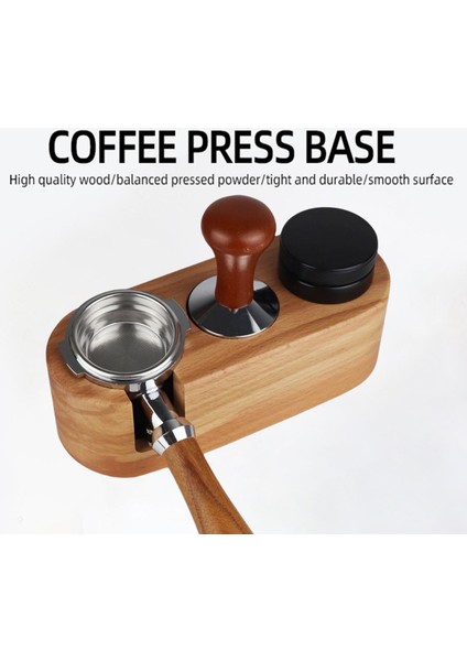 Espresso 51mm Için Ahşap Kahve Kurcalama Tutucu Toz Çekiç Kahve Aksesuarları Aracı (Yurt Dışından) modelleri