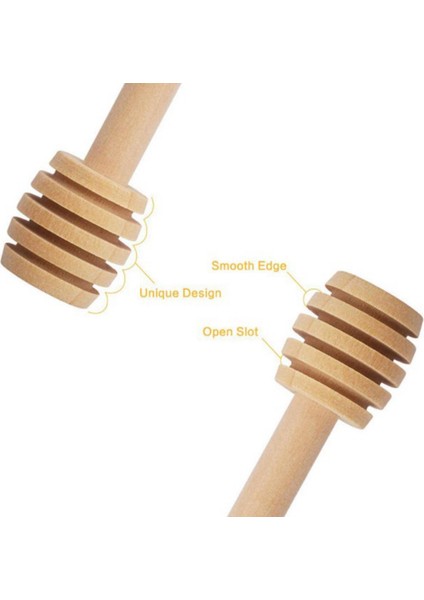 10 Adet Ahşap Kepçe Çubukları Dağıtım Için 10 Cm Parti 8 Cm (Yurt Dışından) fiyatları