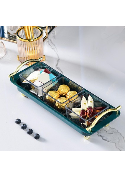 Kuru Meyve Tabağı Şeker Ve Fındık Servis Kabı Çeşni Çubuk Gıda Tabağı 3 Bölme (Yurt Dışından) fiyatları