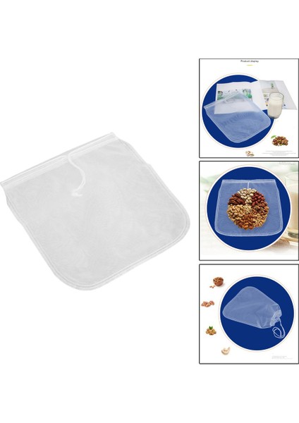 Mutfak Fındık Süt Torbaları Çay Suyu Çorbası Otlar Badem Süzgeç 33x33cm (Yurt Dışından) indirimleri