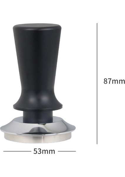Kahve Kurcalama Distribütörü Düzleştirici Aracı Kurcalanma Pres Hammer Siyah 53mm (Yurt Dışından) indirimleri