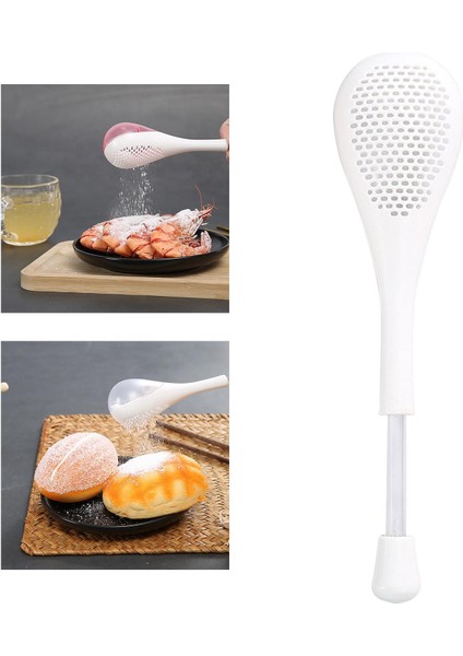Filtre Kaşık Çok Işlevli Pişirme Aletleri Ev Yemekleri Için Ayrılan Beyaz (Yurt Dışından) indirimleri