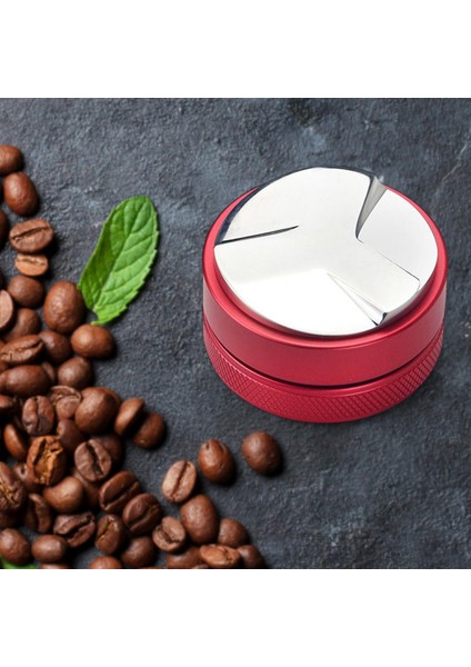 Kahve Distribütörü El Kurcası Ayarlanabilir Espresso Makine Aksesuarları Cafe 5.8cm Üç Açılı (Yurt Dışından) modelleri