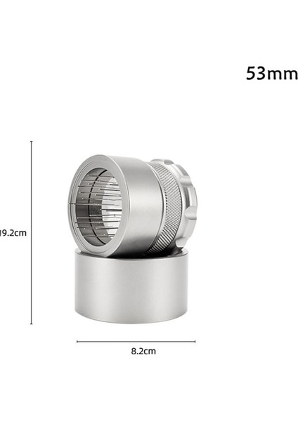 Kahve Distribütör Kurcalama Teslimer Araçları Ev 53mm Gri Için El Dağıtım Aracı (Yurt Dışından)