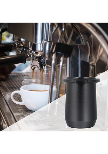 Espresso Makinesi Için Kahve Dozlama Kupası Portafilter Kahve Kurcalama Aksesuarları Siyah (Yurt Dışından) fırsatları
