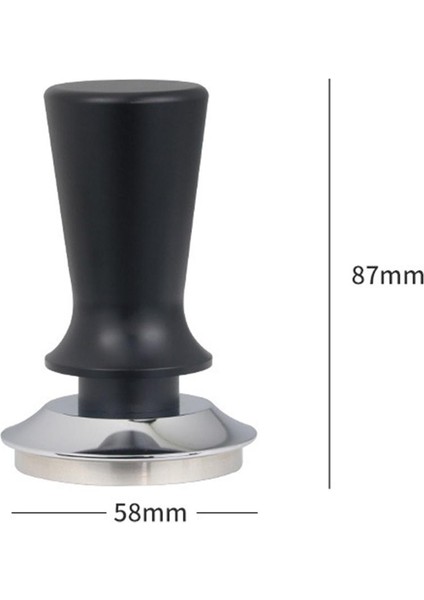 Kahve Kurcalama Distribütörü Düzleştirici Aracı Kurcalama Basın Çekiç Siyah 58mm (Yurt Dışından) fırsatları