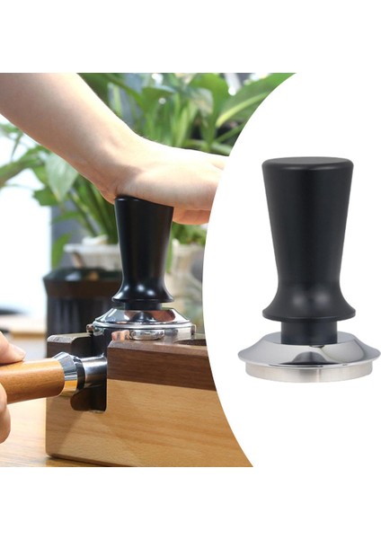 Kahve Kurcalama Distribütörü Düzleştirici Aracı Kurcalama Basın Çekiç Siyah 58mm (Yurt Dışından) indirimleri