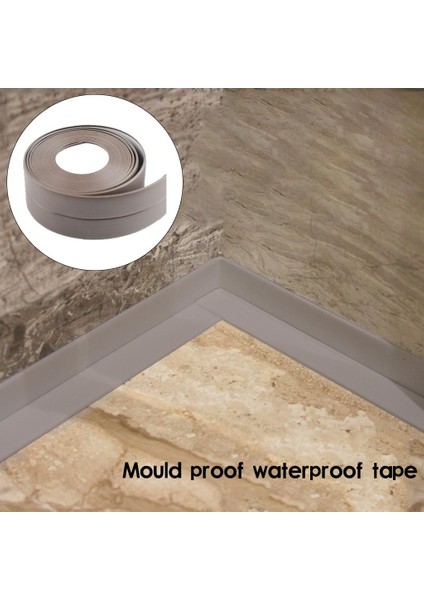 Su Geçirmez Kendi Kendine Yapışkan Mutfak Duvar Kalafat Bant Sızdırmazlık Şerit Kahverengi (Yurt Dışından) modelleri