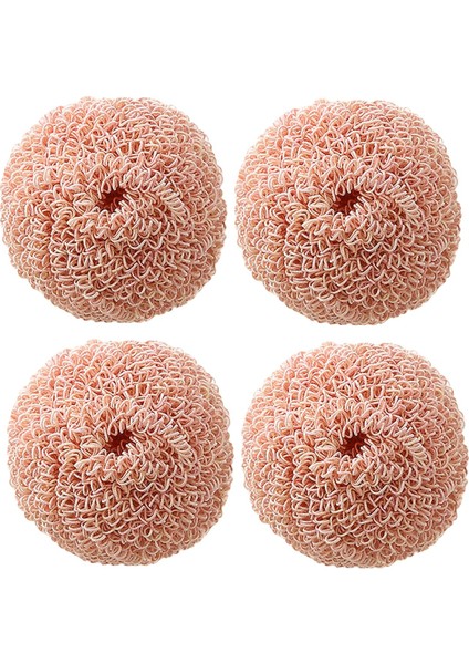 Taşınabilir Yumurta Kabuğu Temizleme Topu Temizleme Pedleri Banyo Tavası Için Dayanıklı Pembe Değiştir (Yurt Dışından)