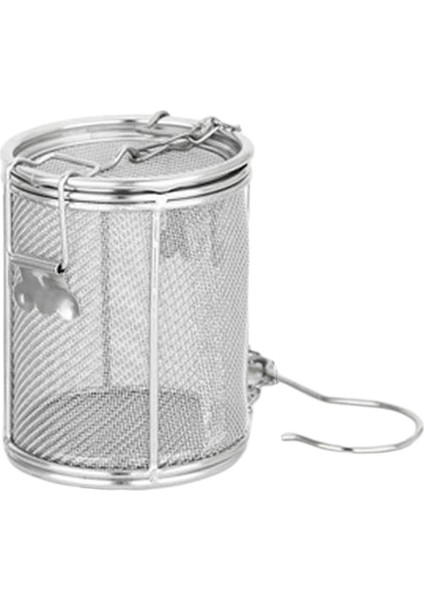 Yeniden Kullanılabilir Çay Topu Infüzer Baharat Baharat Süzgeç Bira Sepeti 8x10cm (Yurt Dışından)
