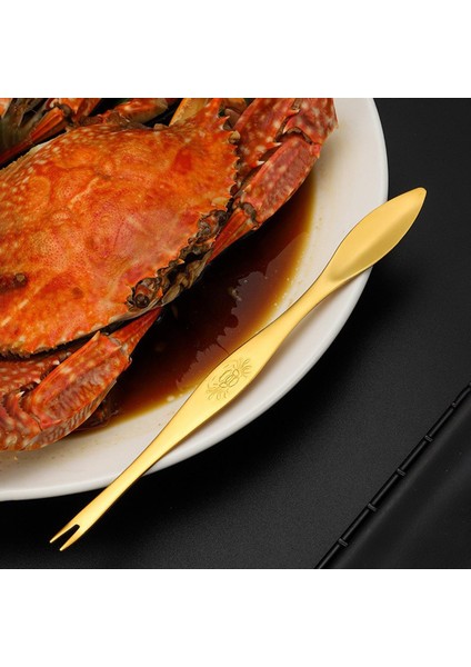 Çok Işlevli Çatallar Toplama Araçları Mutfak Alet Altın Için Deniz Ürünleri Araçları (Yurt Dışından) fırsatları