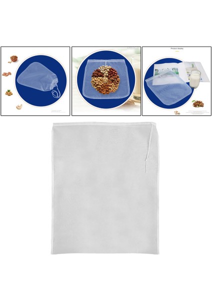 Mutfak Fındık Süt Torbaları Filtre Torbası Süt Süzgeç 23x30cm (Yurt Dışından) fırsatları