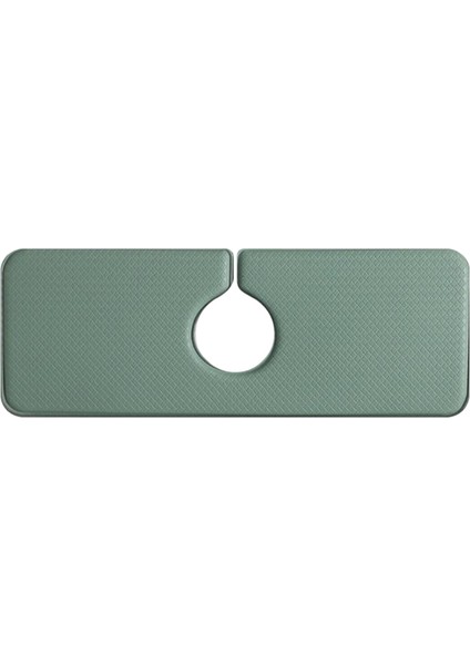 Musluk Emici Ped Lavabo Emici Ped Lavabo Musluk Kurutma Mat Banyo Yeşil B 40x15x1cm (Yurt Dışından) fiyatları