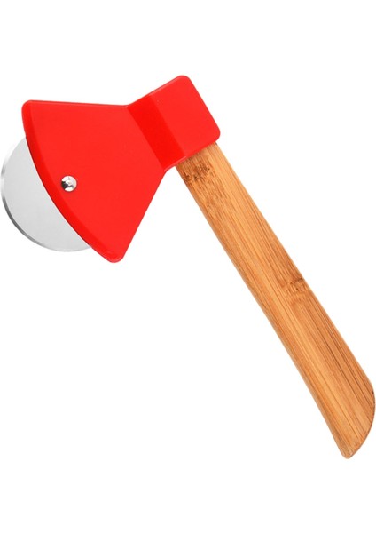 Pizza Kesici Tekerlek Rahat Kavrama Pizza Dilimer Pizza Tekerleği Krep Için Kırmızı (Yurt Dışından) fiyatları