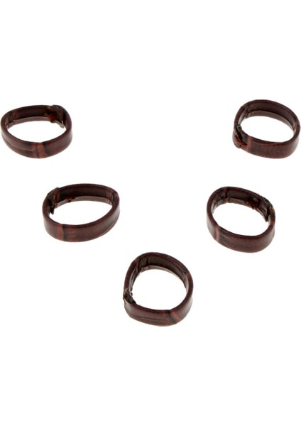5x5 Adet Pu Deri Döngü Saat Bandı Tutucu Yerini Yaltme Yüzük 20mm Koyu Kahverengi 5 Pcs (Yurt Dışından) indirimleri