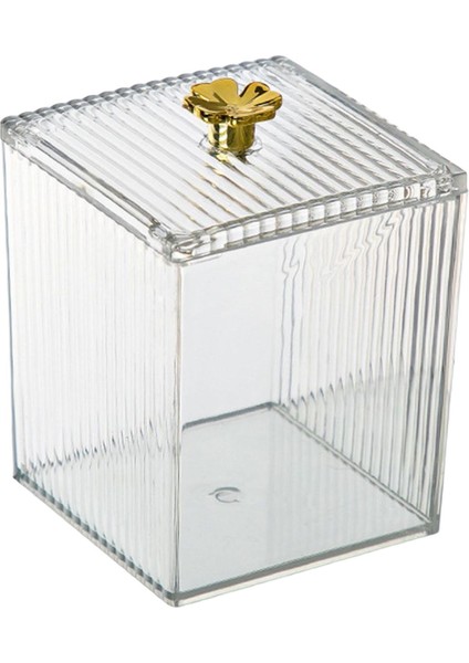 Makyaj Pamuklu Ped Tutucu Vanity Tezgahı Temiz Organizatör Dağıtıcı 1 Izgara (Yurt Dışından) modelleri