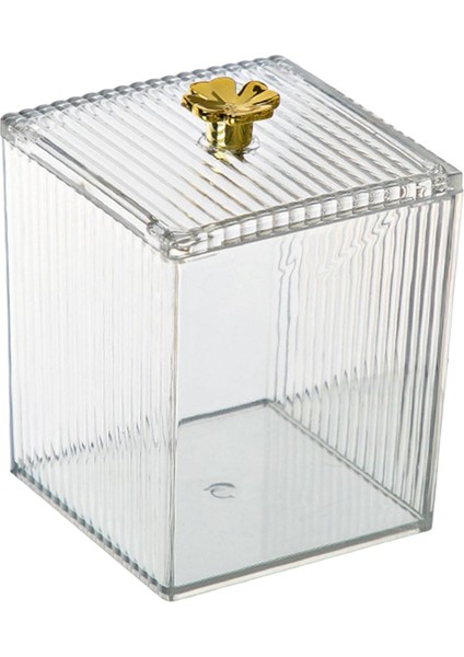 Makyaj Pamuklu Ped Tutucu Vanity Tezgahı Temiz Organizatör Dağıtıcı 1 Izgara (Yurt Dışından) fırsatları