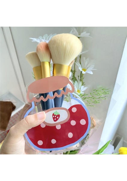 Makyaj Fırçası Tutucu Sevimli Kozmetik Fırça Depolama Kutusu Işaretçiler Için Yöneticiler Çocuklar Çilek Stili (Yurt Dışından) fiyatları