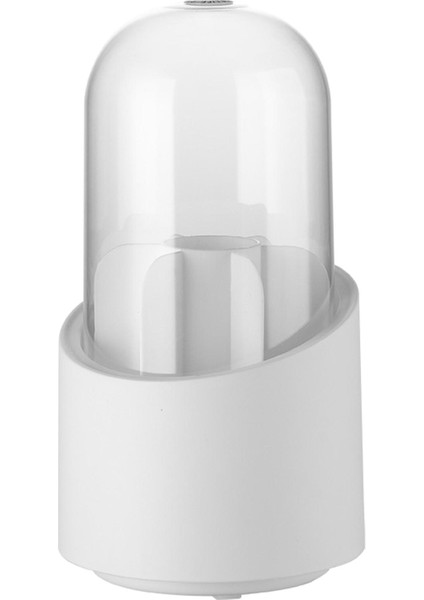 360 Derece Dönen Makyaj Fırçası Tutucu Rujlar Kozmetik Fırçalar Dekor Beyaz Kapak (Yurt Dışından) fiyatları